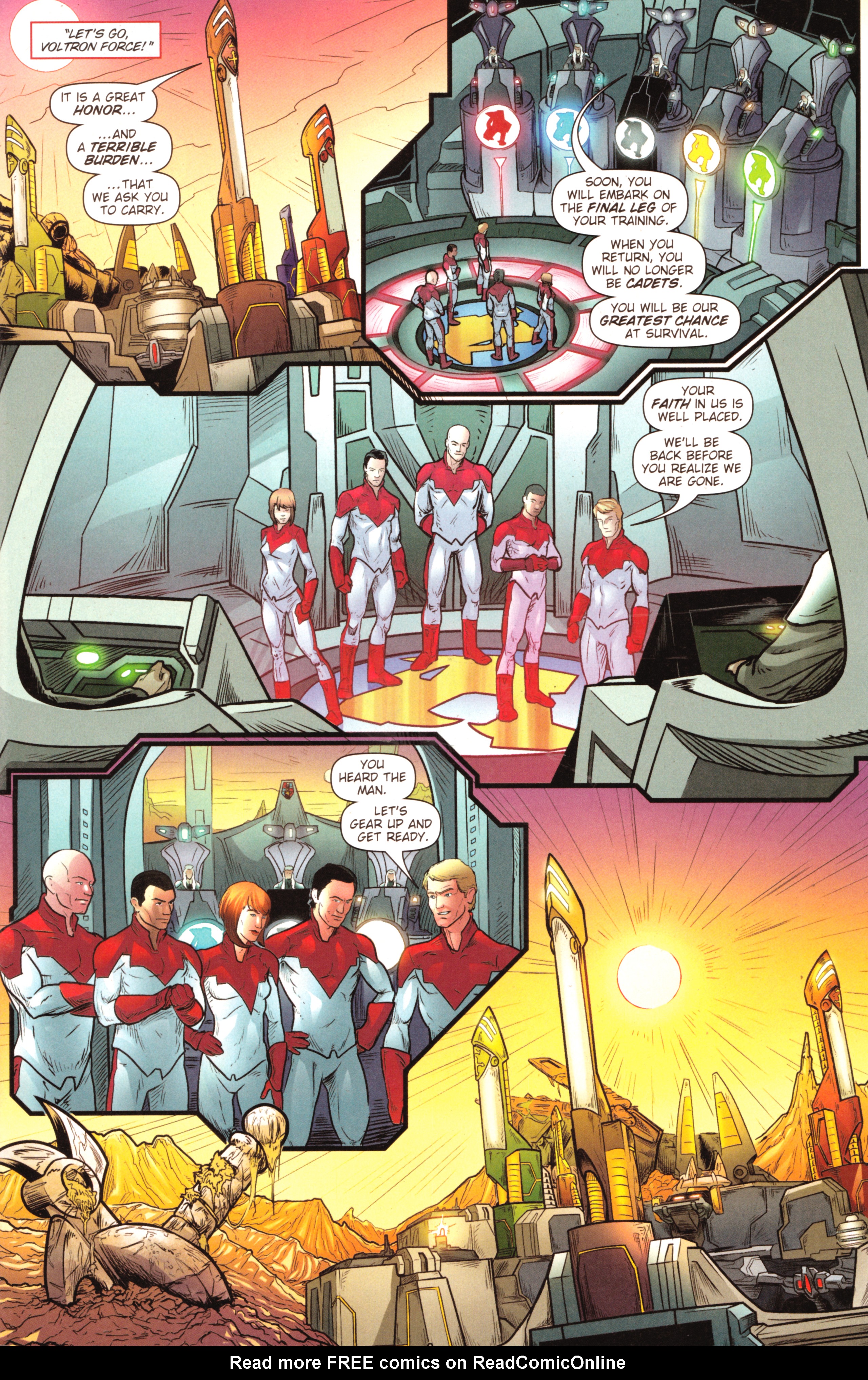 Read online Voltron: From the Ashes comic -  Issue #3 - 8