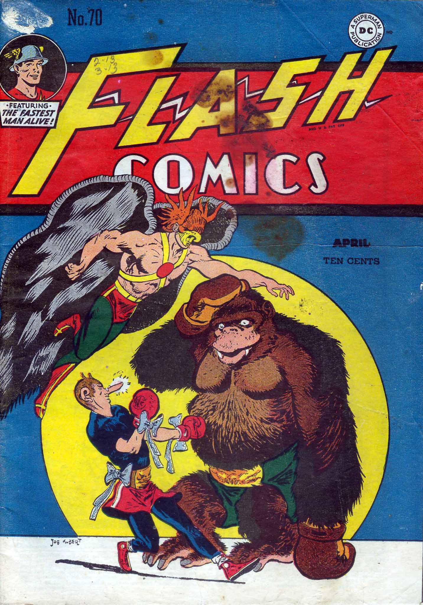 Read online Flash Comics comic -  Issue #70 - 1