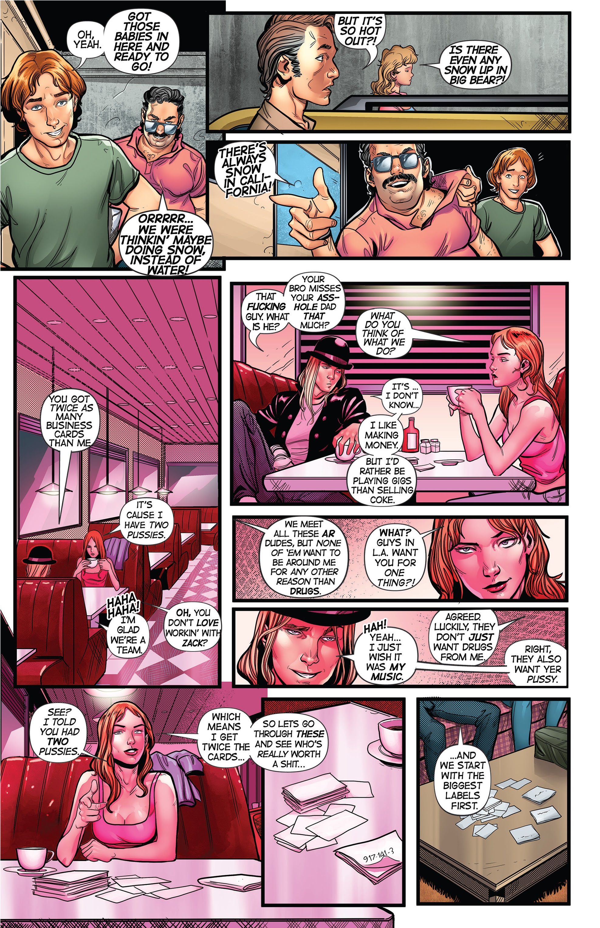 Read online Hot Valley Days and Cocaine Nights comic -  Issue #2 - 16