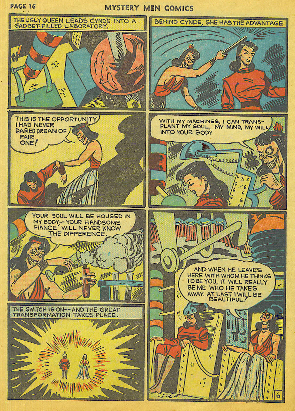 Read online Mystery Men Comics comic -  Issue #23 - 18