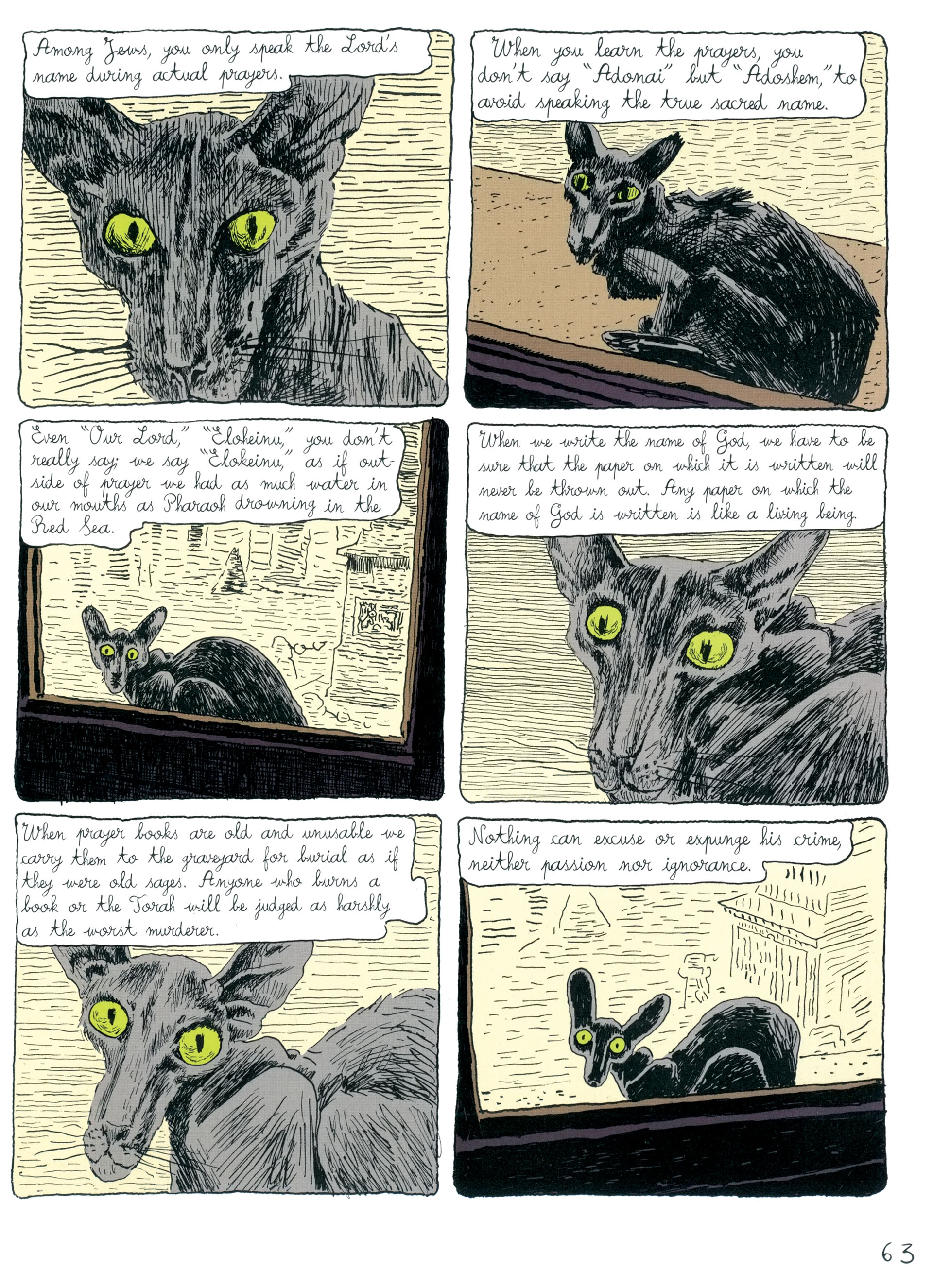 Read online The Rabbi's Cat comic -  Issue # TPB 1 (Part 1) - 70