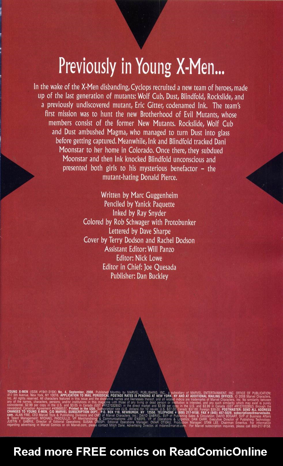 Read online Young X-Men comic -  Issue #4 - 2