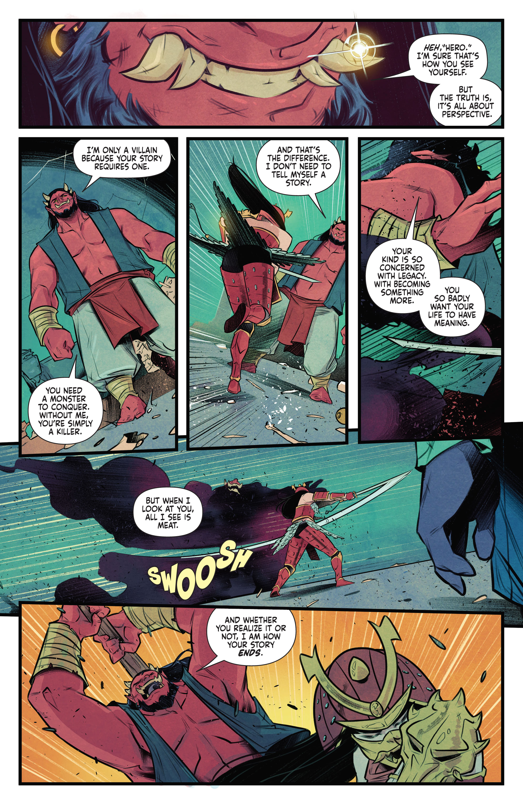 Read online Samurai Sonja comic -  Issue #5 - 11