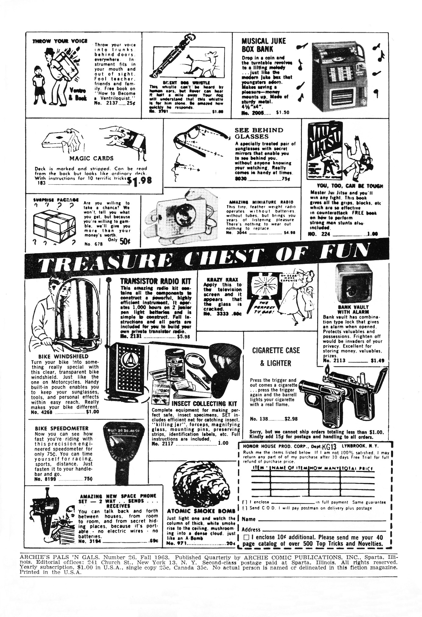 Read online Archie's Pals 'N' Gals (1952) comic -  Issue #26 - 2