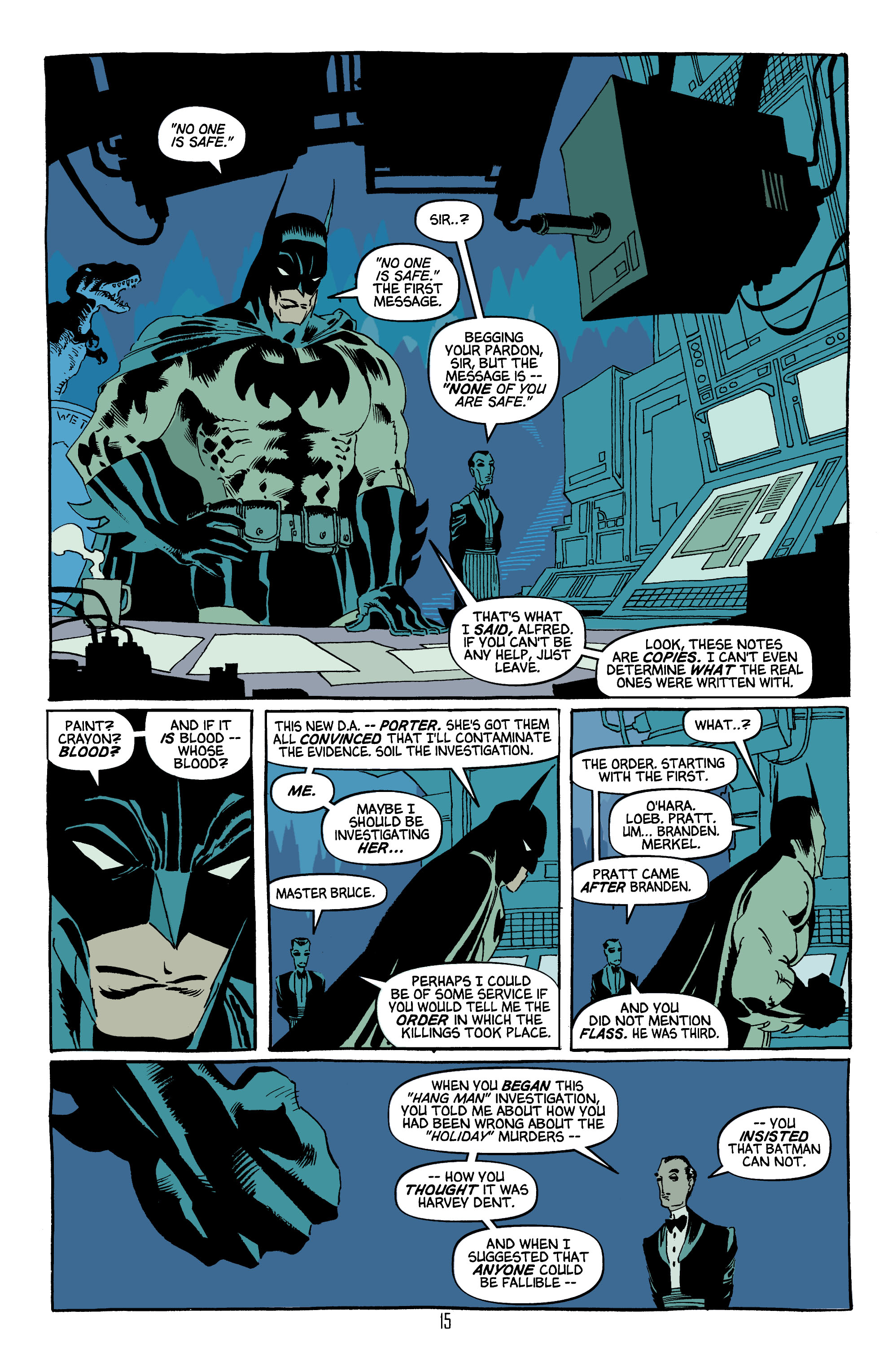 Read online Batman: Dark Victory (1999) comic -  Issue #7 - 15