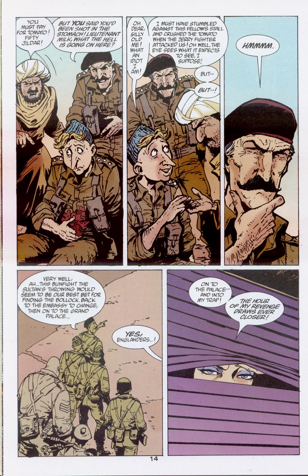 Read online Adventures in the Rifle Brigade: Operation Bollock comic -  Issue #2 - 15