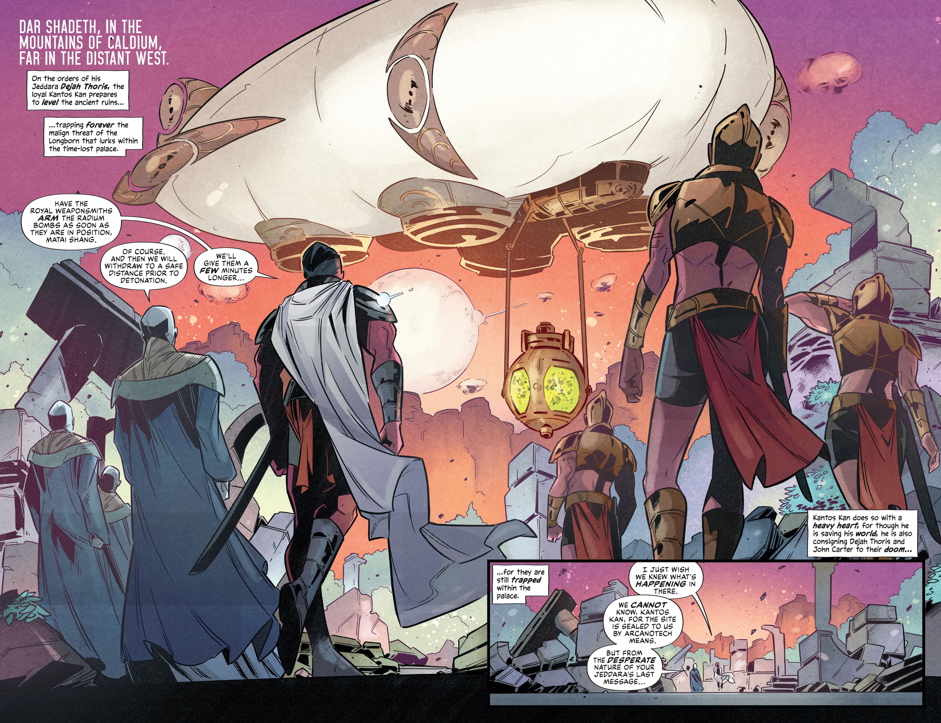 Read online Dejah Thoris vs. John Carter of Mars comic -  Issue #6 - 7