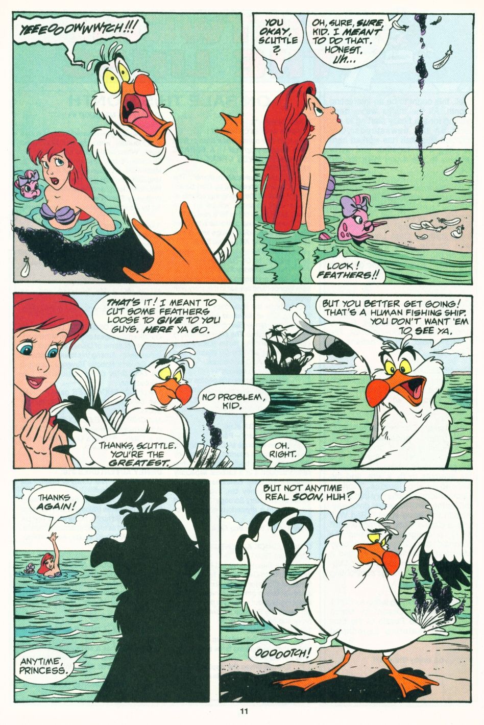 Read online Disney's The Little Mermaid Limited Series comic -  Issue #3 - 12