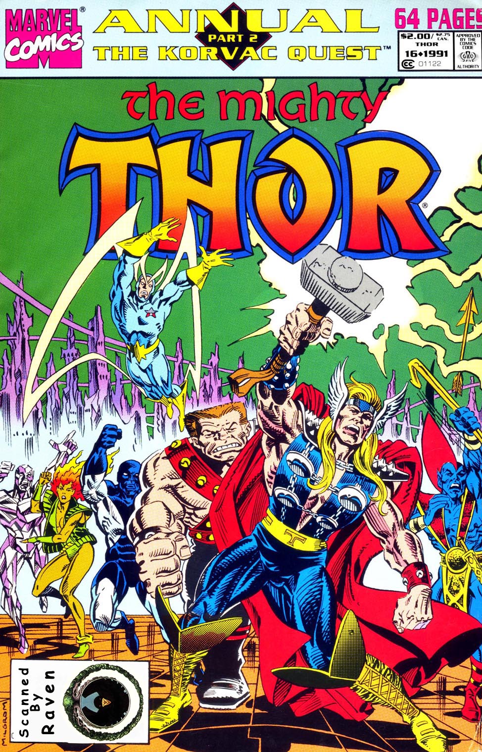 Read online Thor (1966) comic -  Issue # _Annual 16 - 1