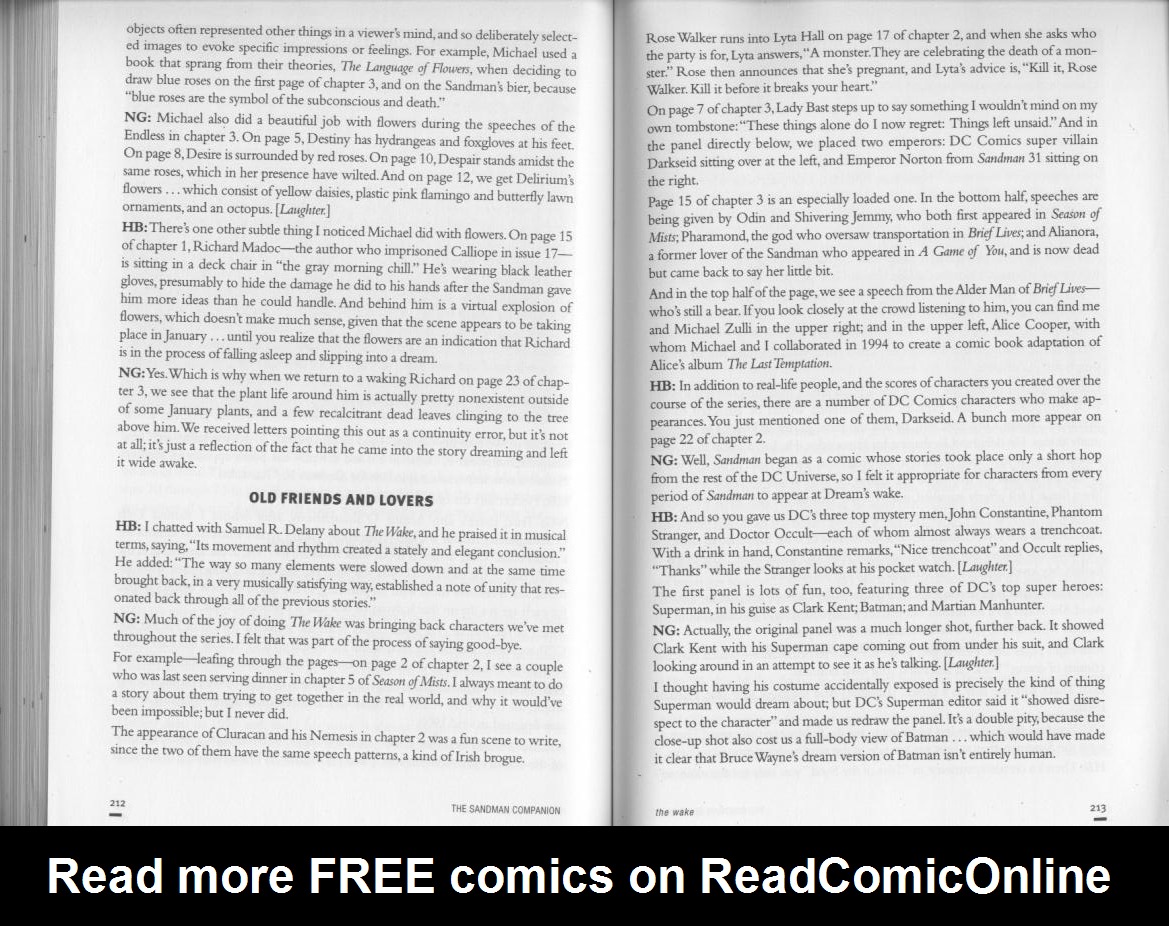 Read online The Sandman Companion comic -  Issue # TPB - 121