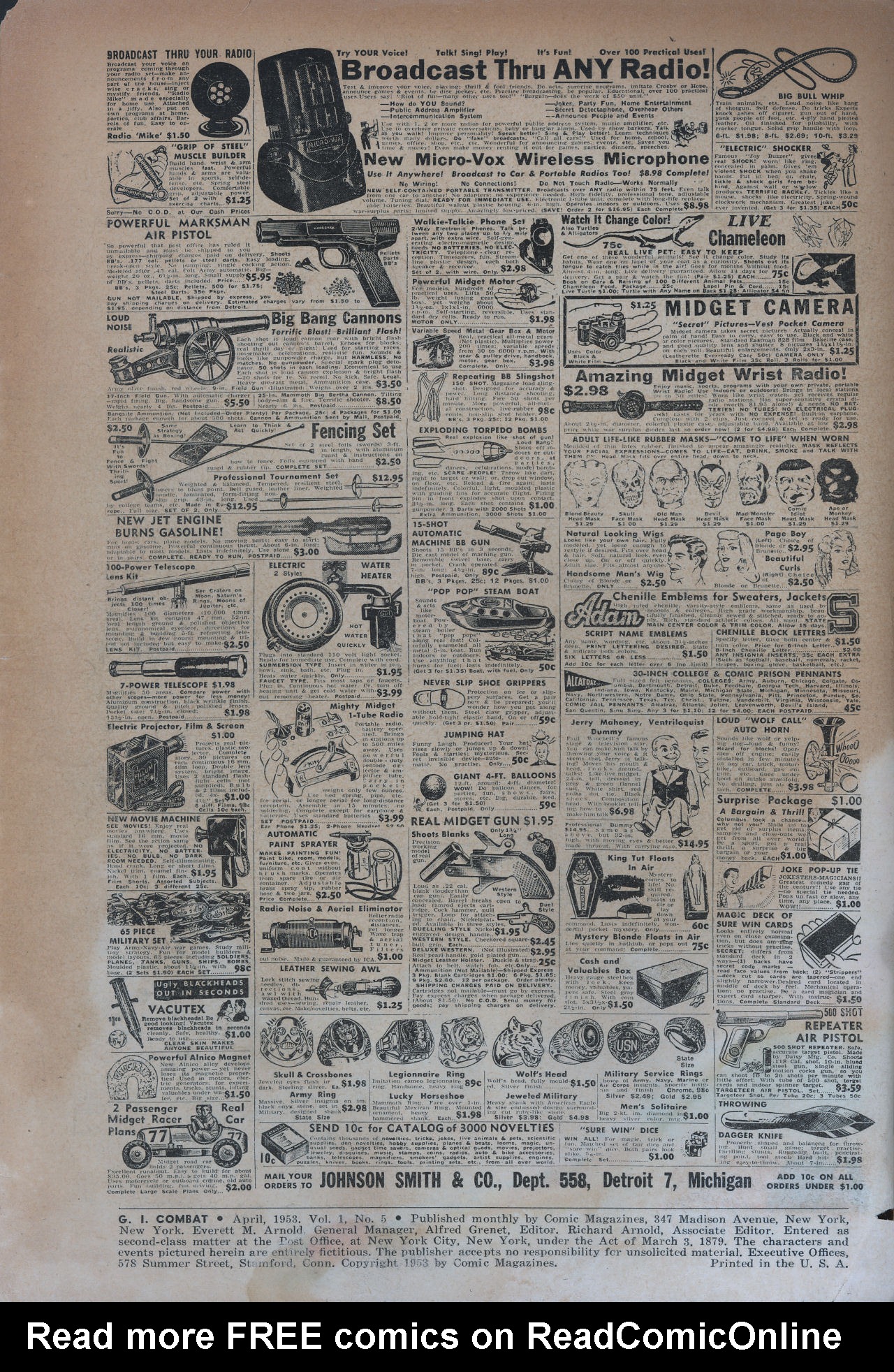 Read online G.I. Combat (1952) comic -  Issue #5 - 2