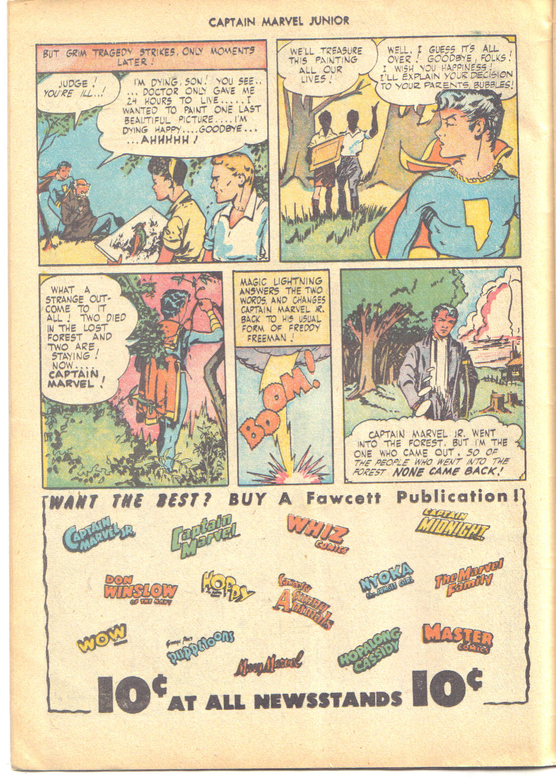 Read online Captain Marvel, Jr. comic -  Issue #48 - 12