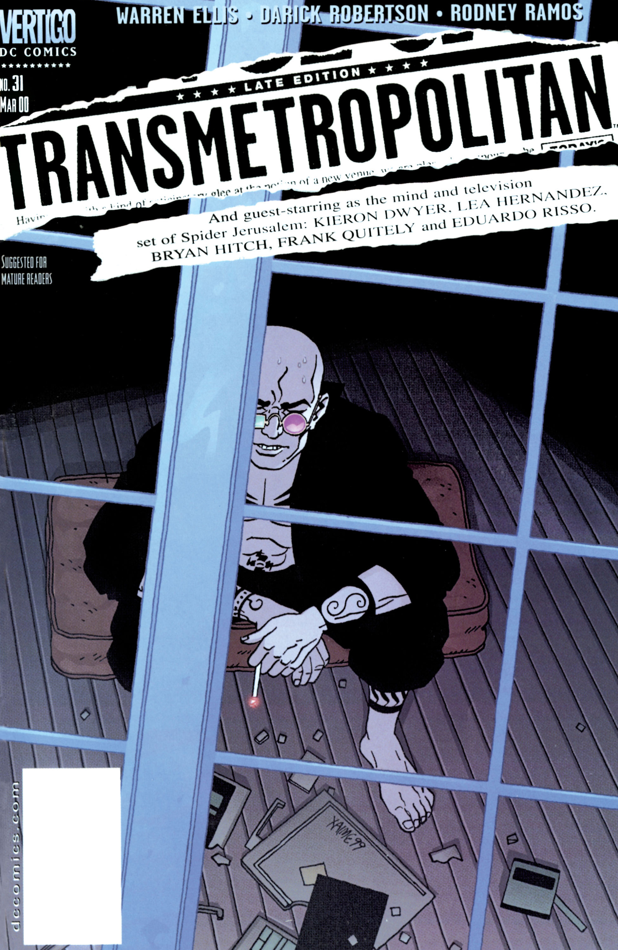 Read online Transmetropolitan comic -  Issue #31 - 1