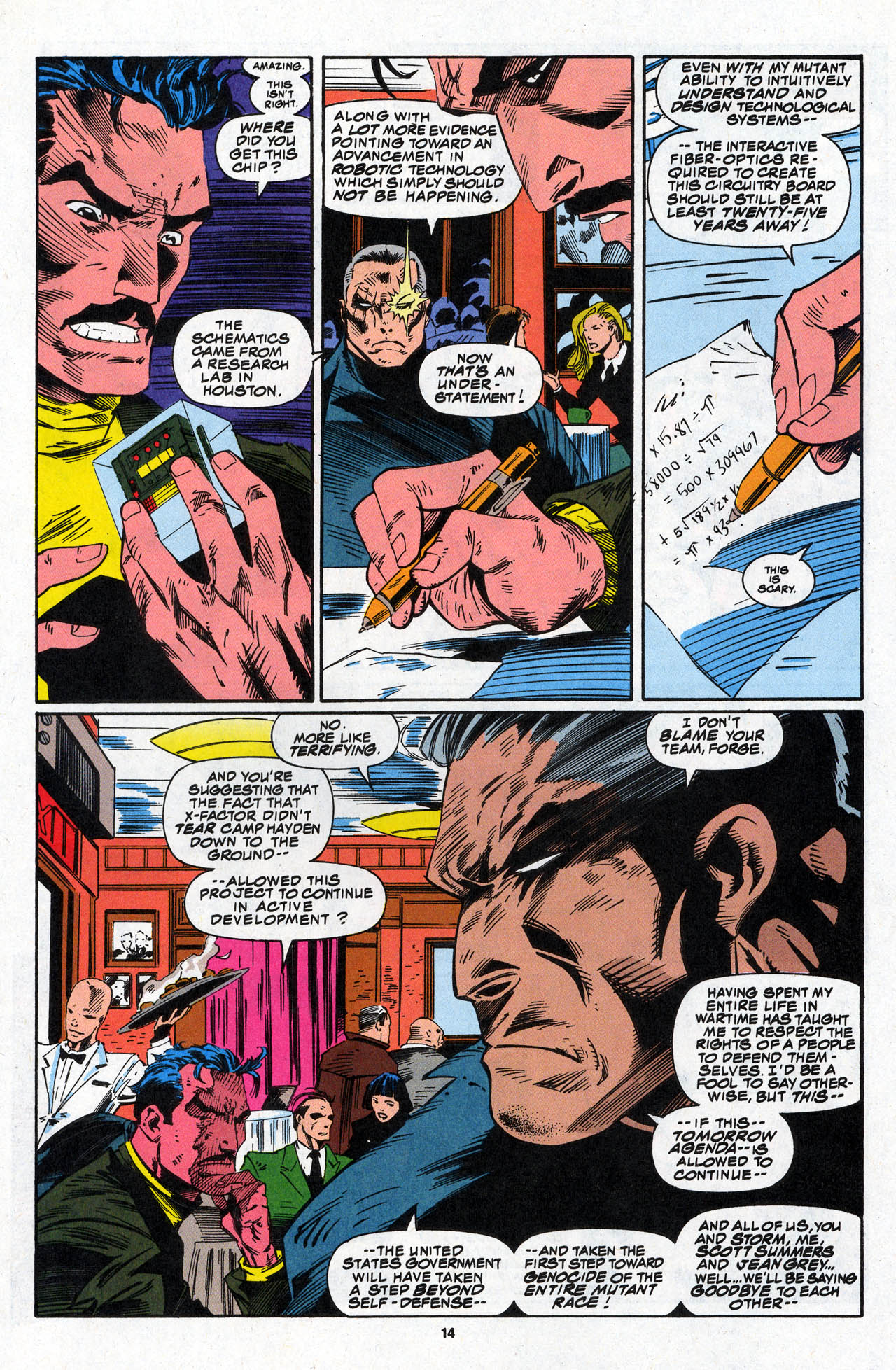 Read online X-Force (1991) comic -  Issue #35 - 15