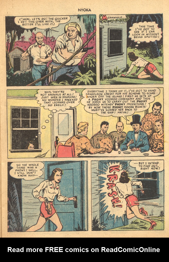 Read online Nyoka the Jungle Girl (1945) comic -  Issue #39 - 21