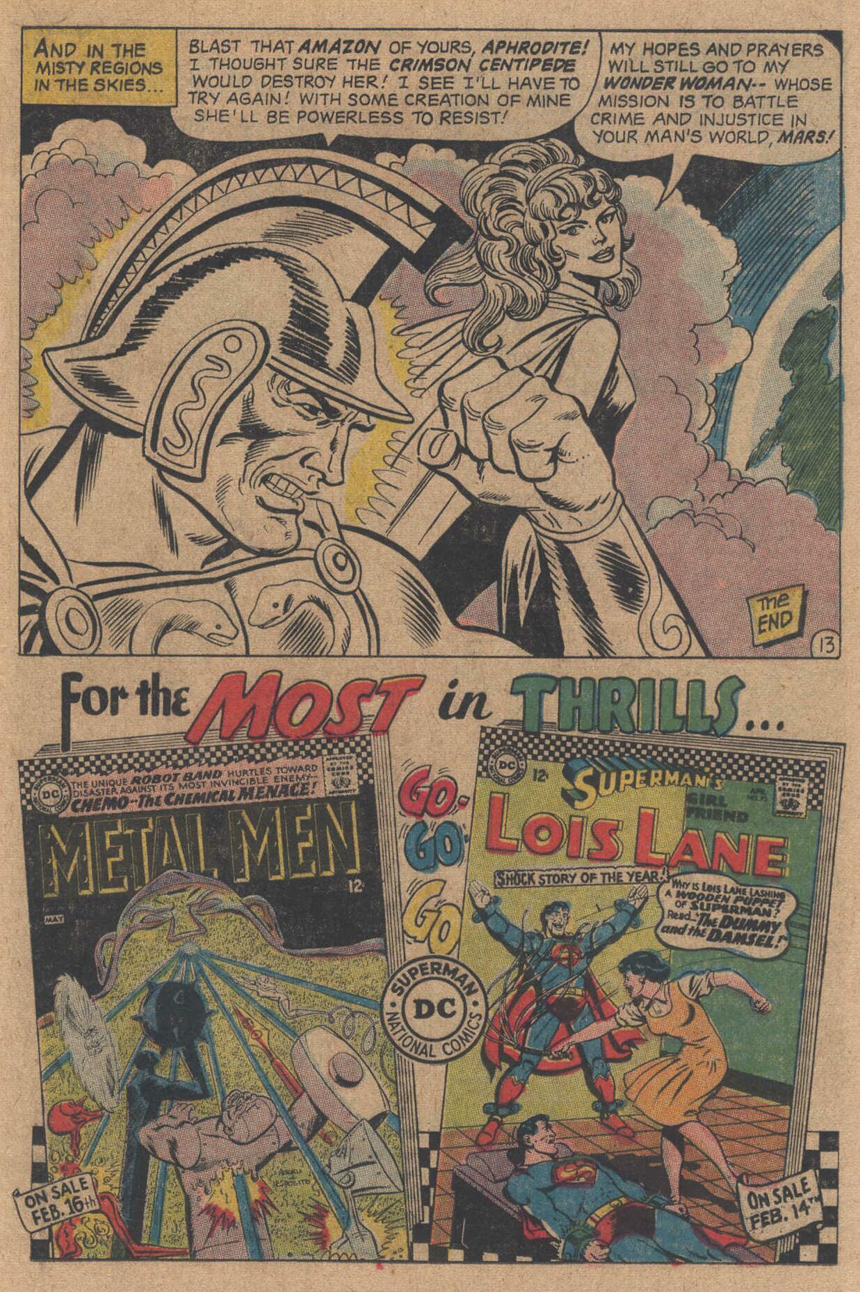 Read online Wonder Woman (1942) comic -  Issue #169 - 20