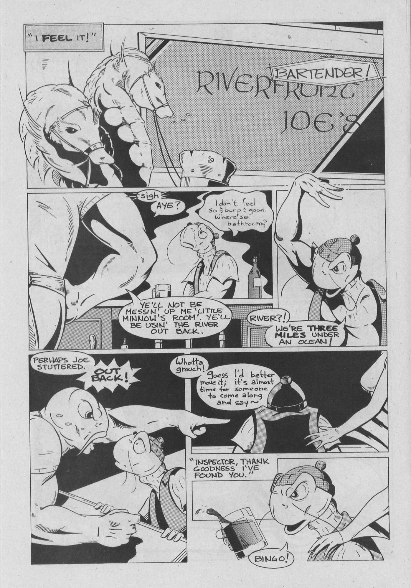 Read online The Fish Police comic -  Issue #2 - 16