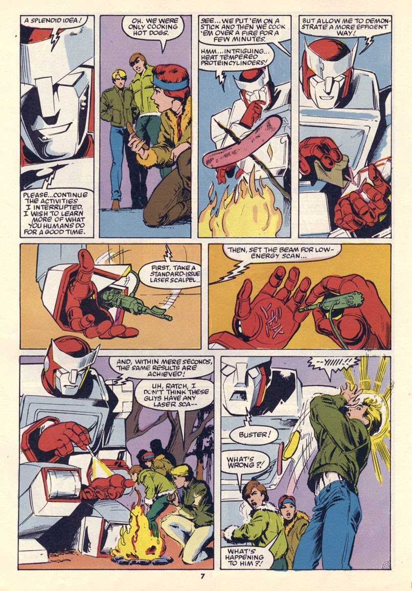 Read online The Transformers (UK) comic -  Issue #26 - 6