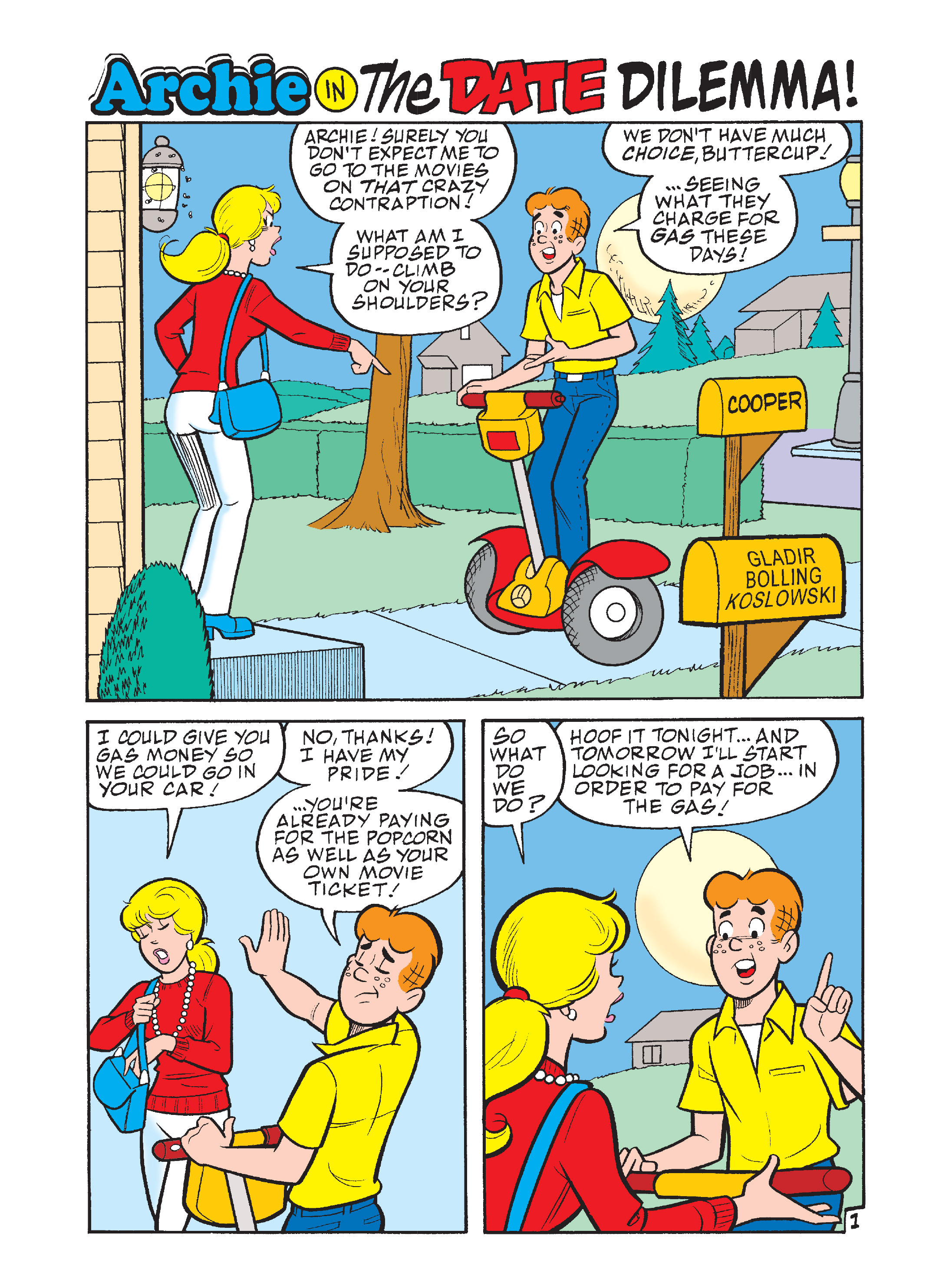 Read online Archie's Funhouse Double Digest comic -  Issue #6 - 274