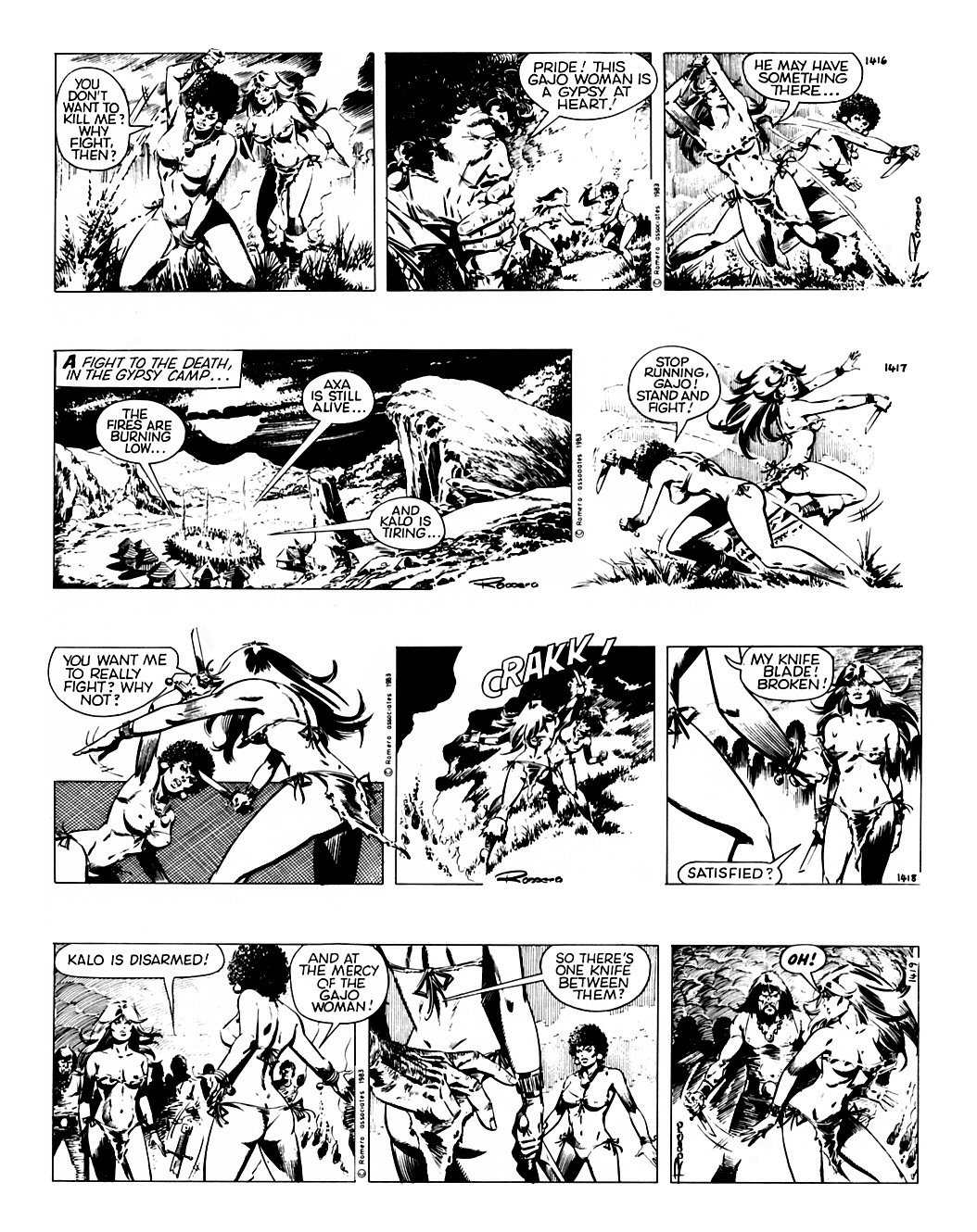Read online Axa comic -  Issue #6 - 60