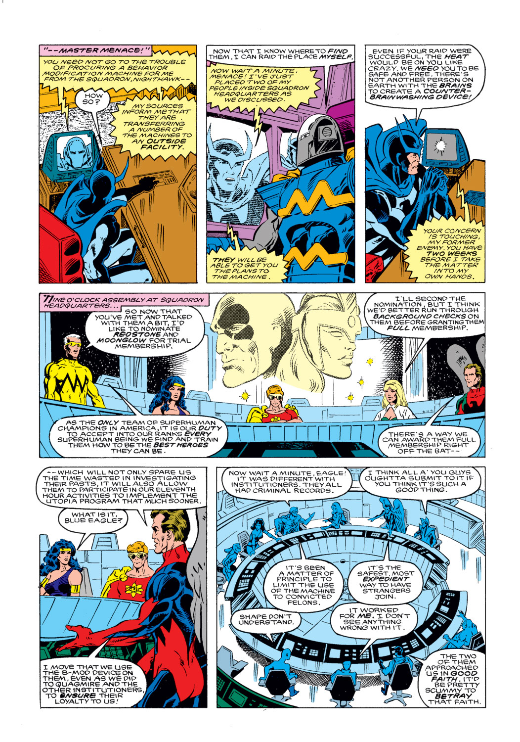 Read online Squadron Supreme (1985) comic -  Issue #10 - 18