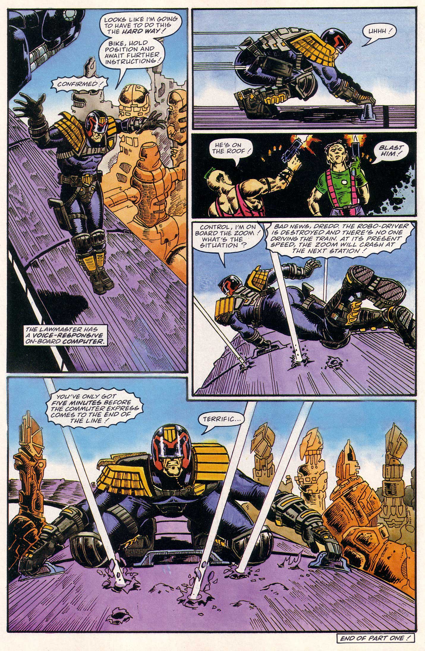 Read online Judge Dredd Lawman of the Future comic -  Issue #2 - 34