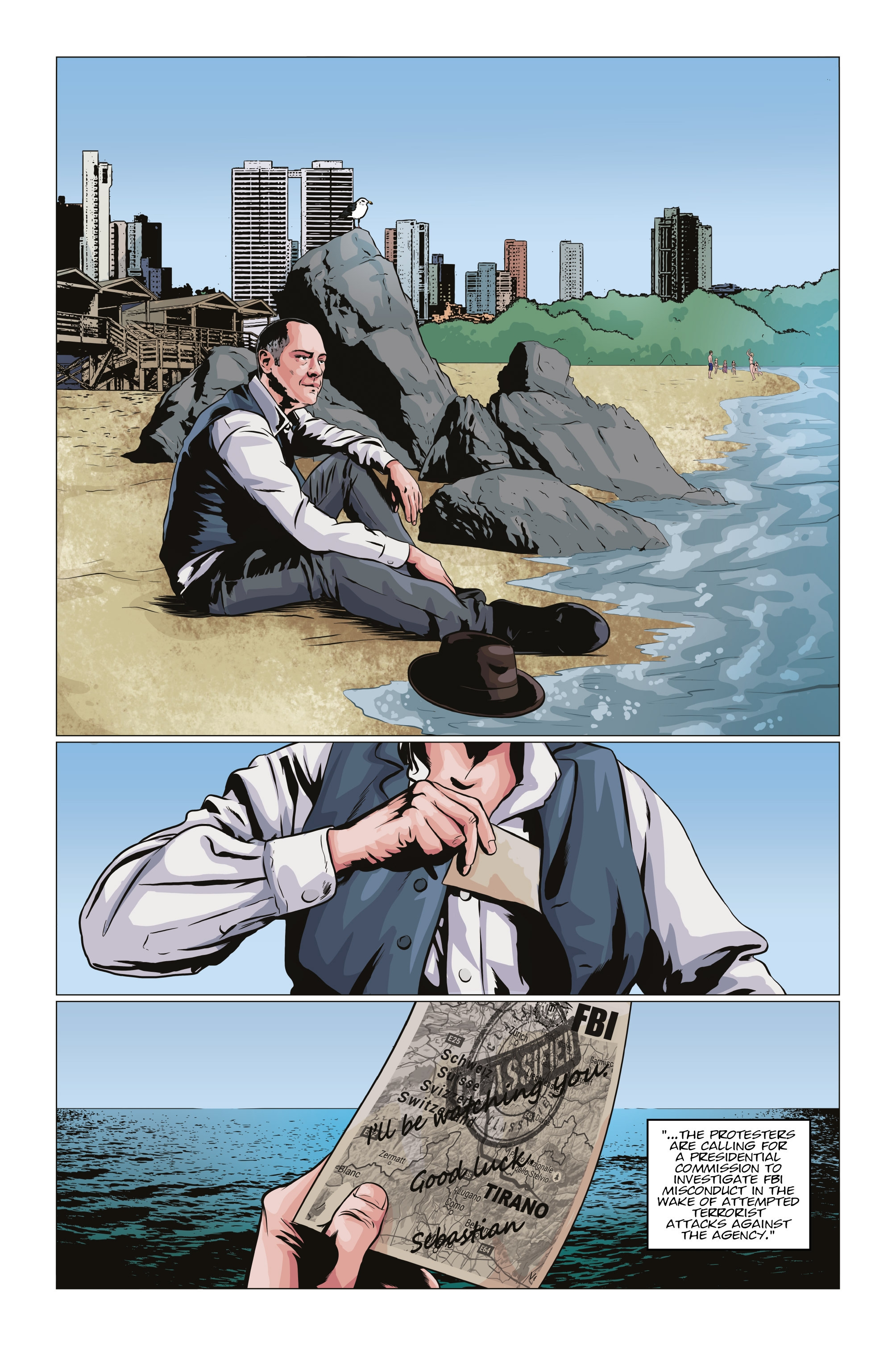 Read online The Blacklist comic -  Issue #5 - 4