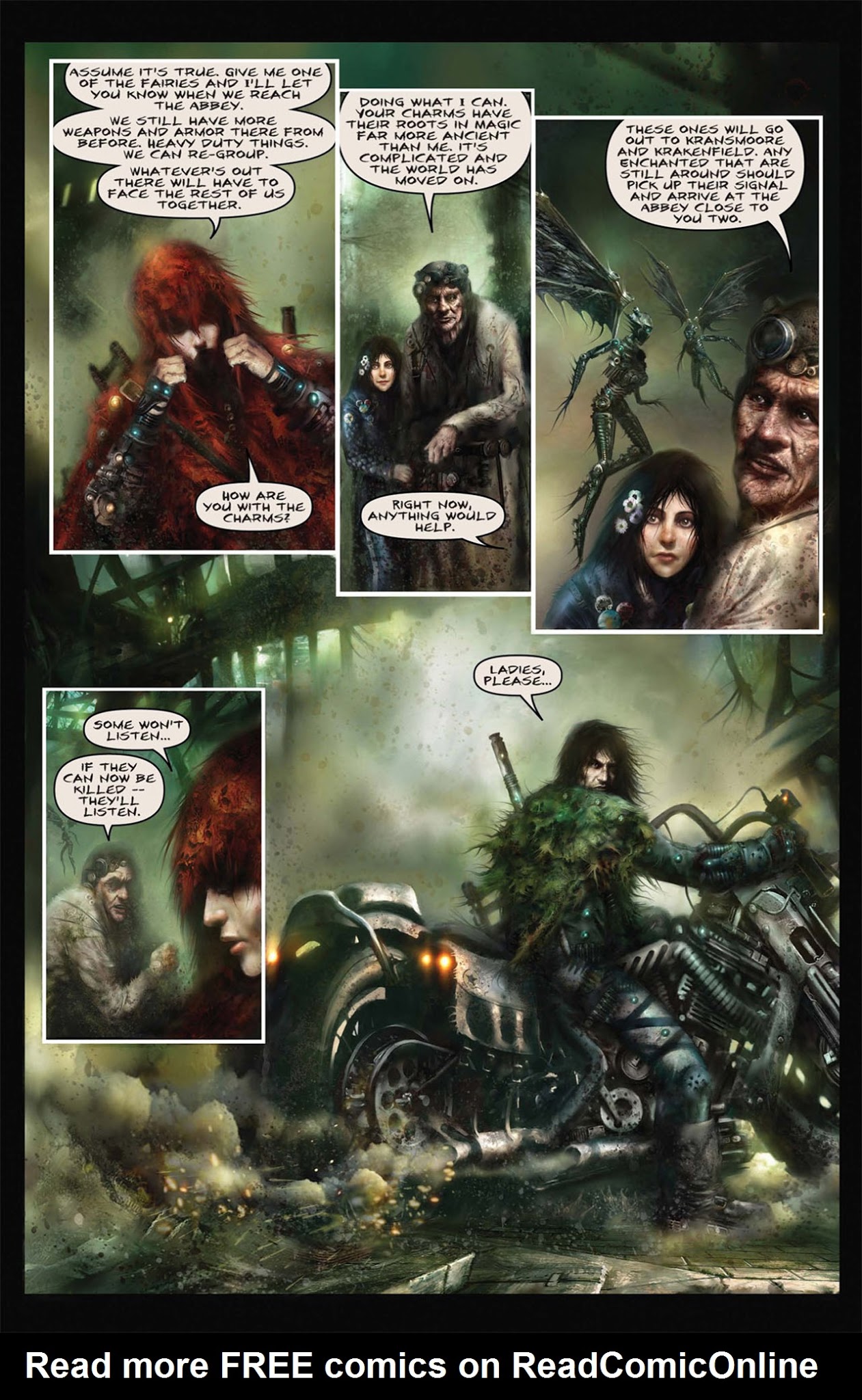 Read online Legends: The Enchanted comic -  Issue # TPB - 55