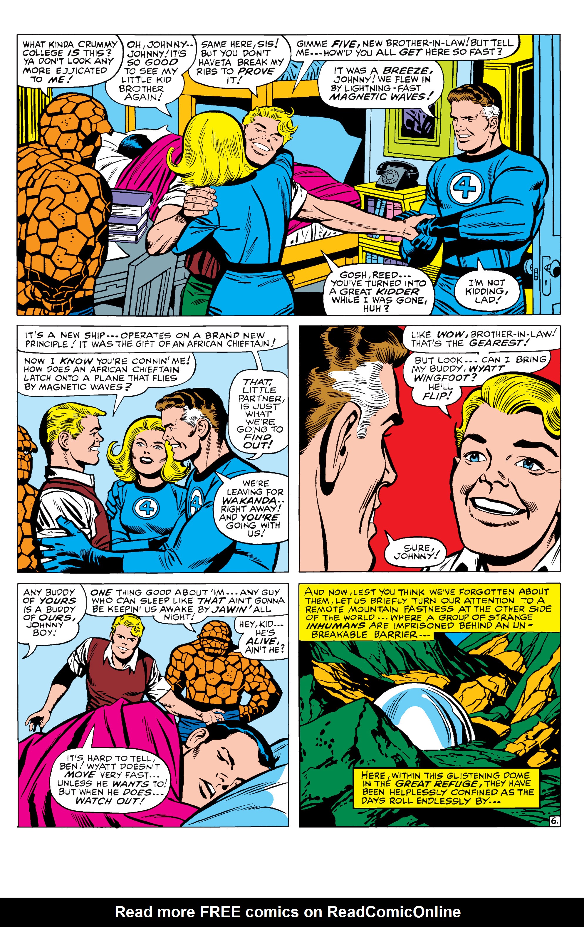 Read online Fantastic Four Epic Collection comic -  Issue # The Mystery of the Black Panther (Part 1) - 11