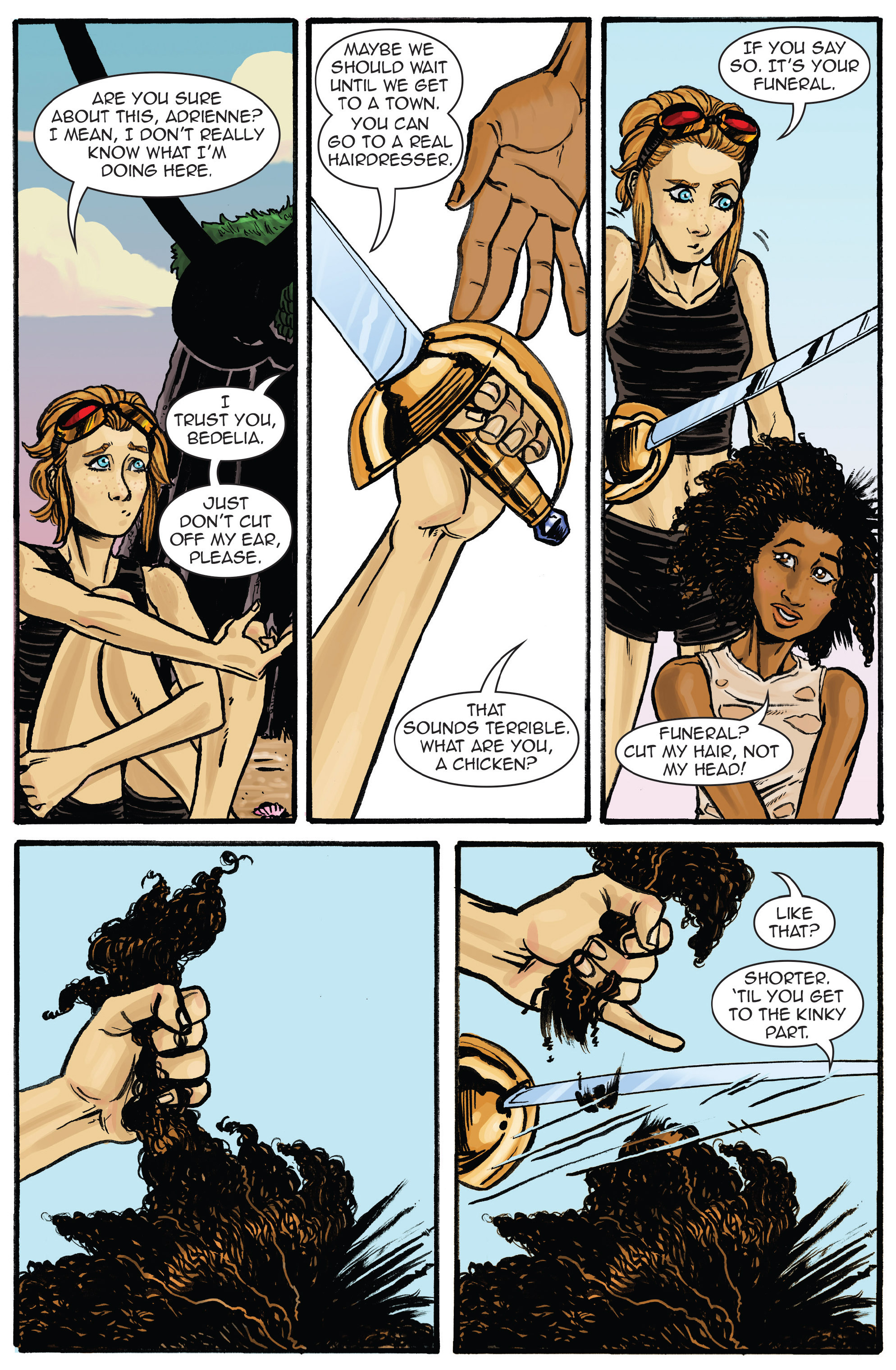 Read online Princeless: Make Yourself comic -  Issue #0 - 12