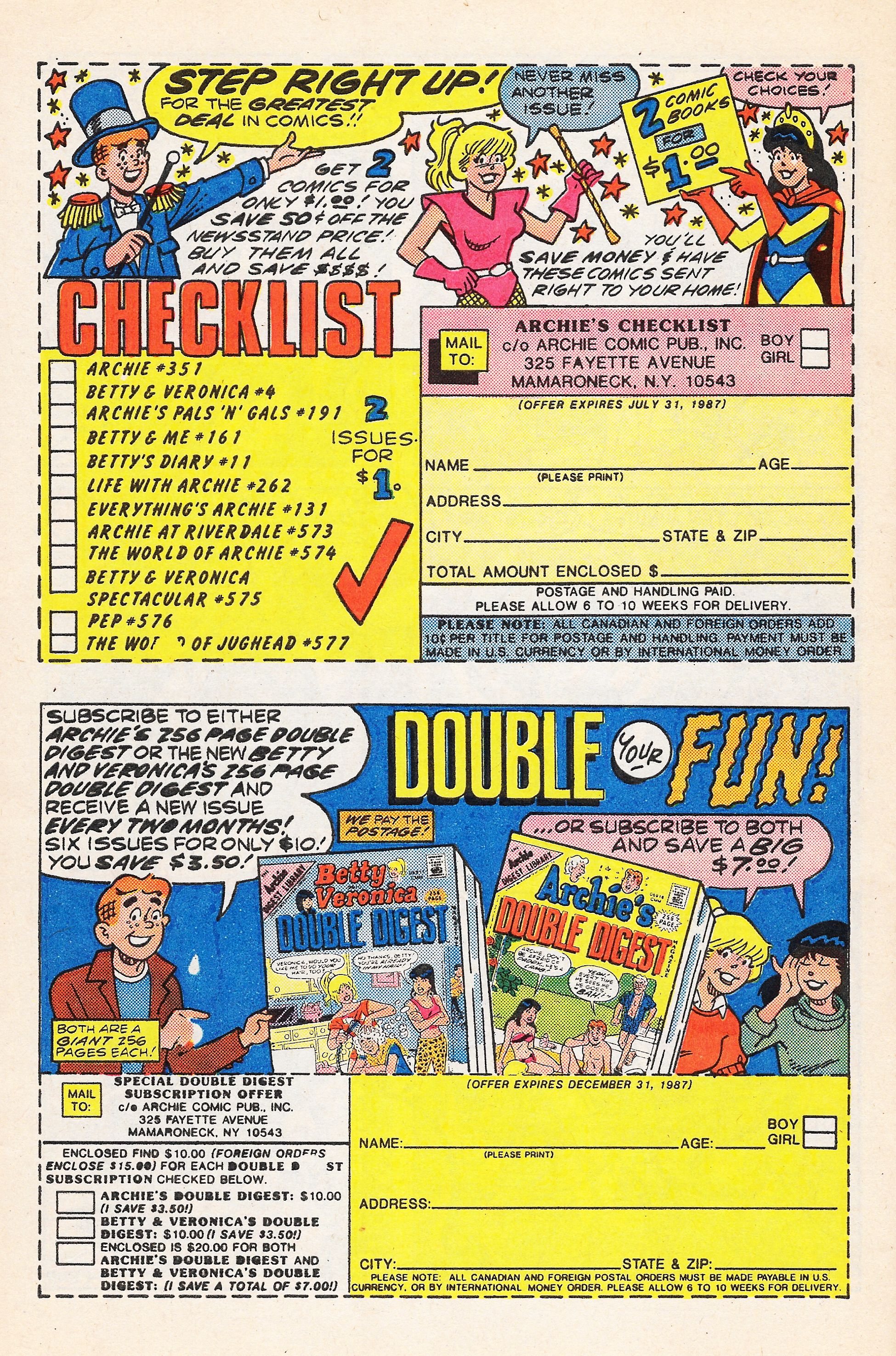 Read online Archie Giant Series Magazine comic -  Issue #571 - 8
