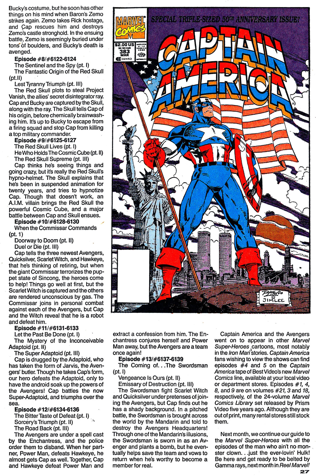 Read online Marvel Age comic -  Issue #108 - 27