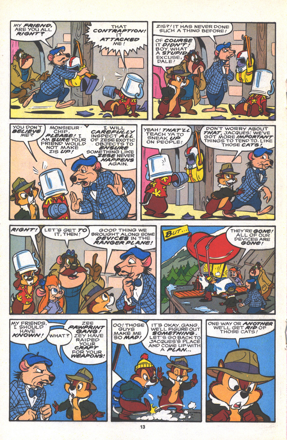 Read online Disney's Chip 'N Dale Rescue Rangers comic -  Issue #17 - 18