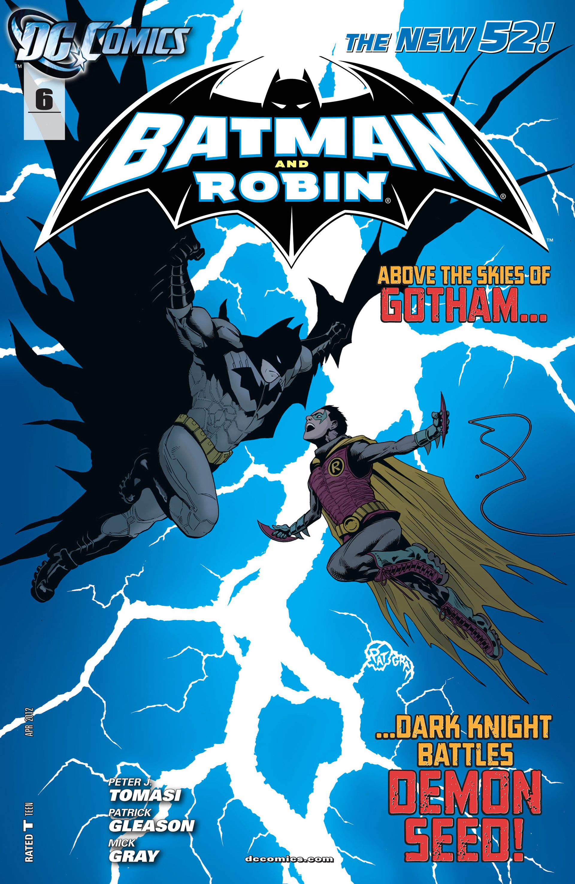 Read online Batman and Robin (2011) comic -  Issue #6 - 1