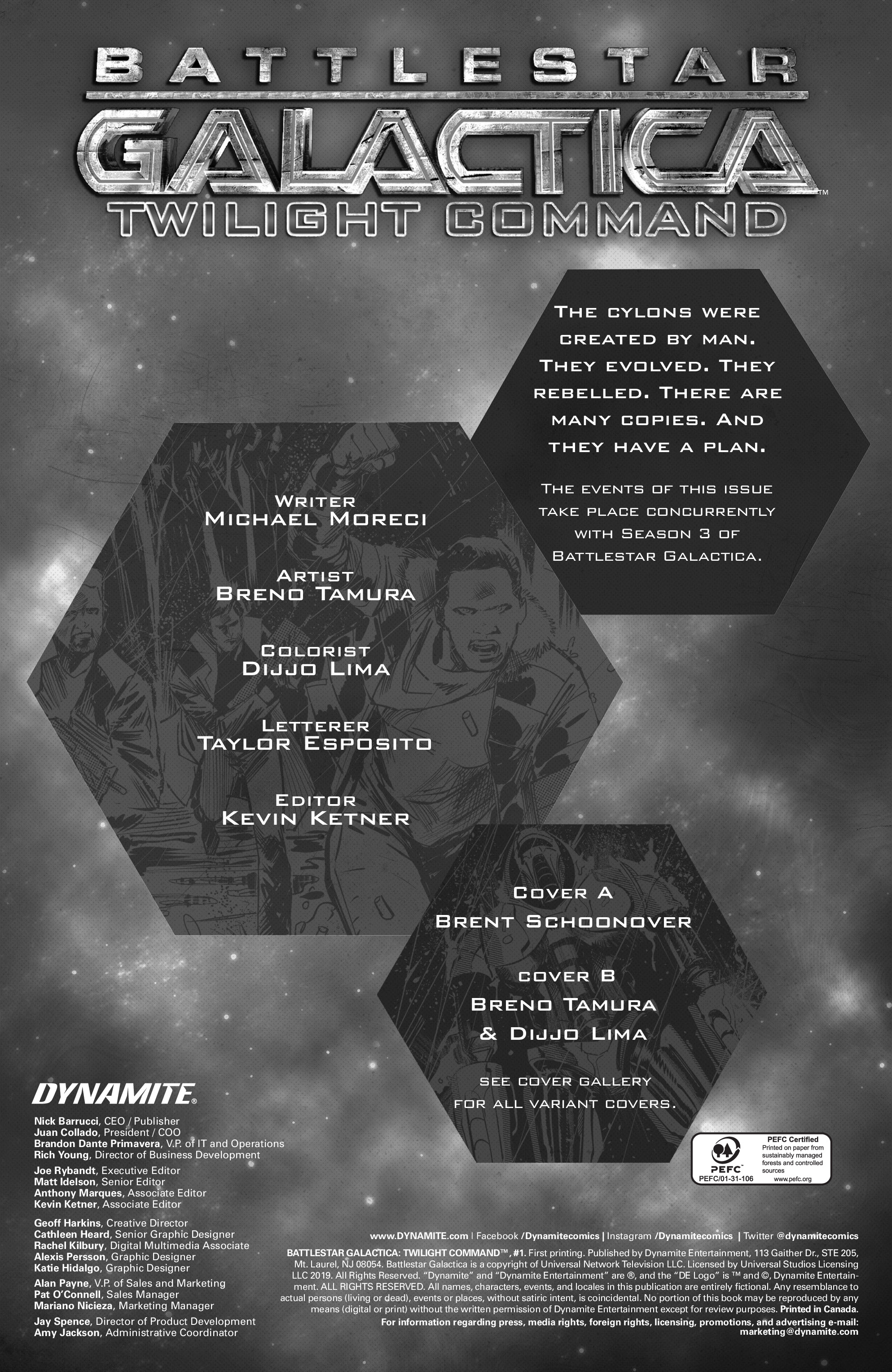 Read online Battlestar Galactica: Twilight Command comic -  Issue #1 - 3