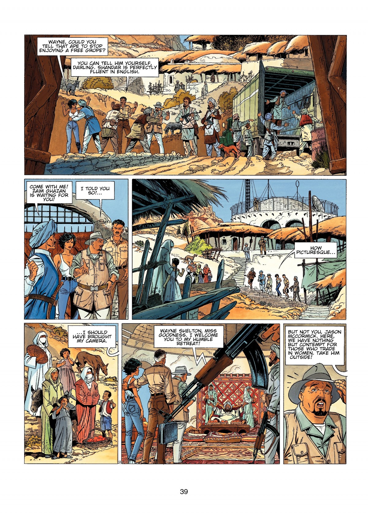 Read online Wayne Shelton comic -  Issue #1 - 39