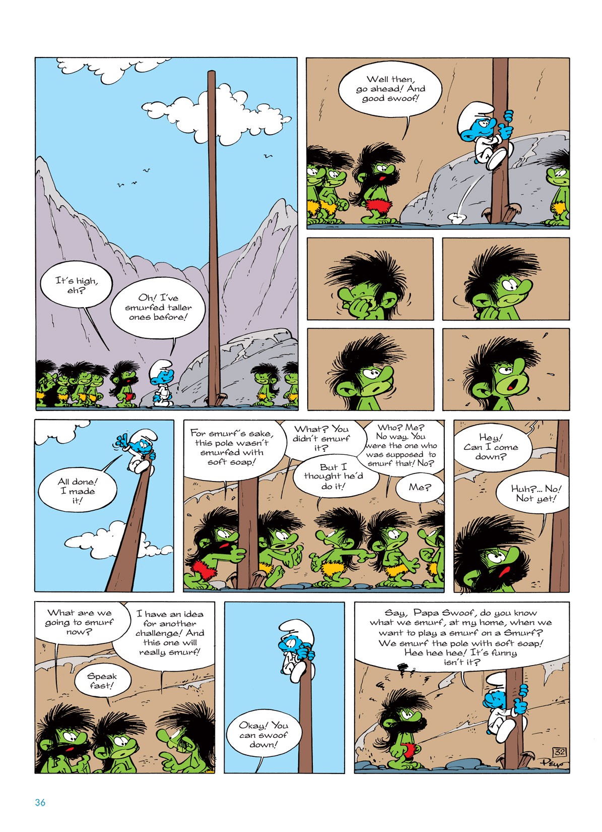 Read online The Smurfs comic -  Issue #7 - 36