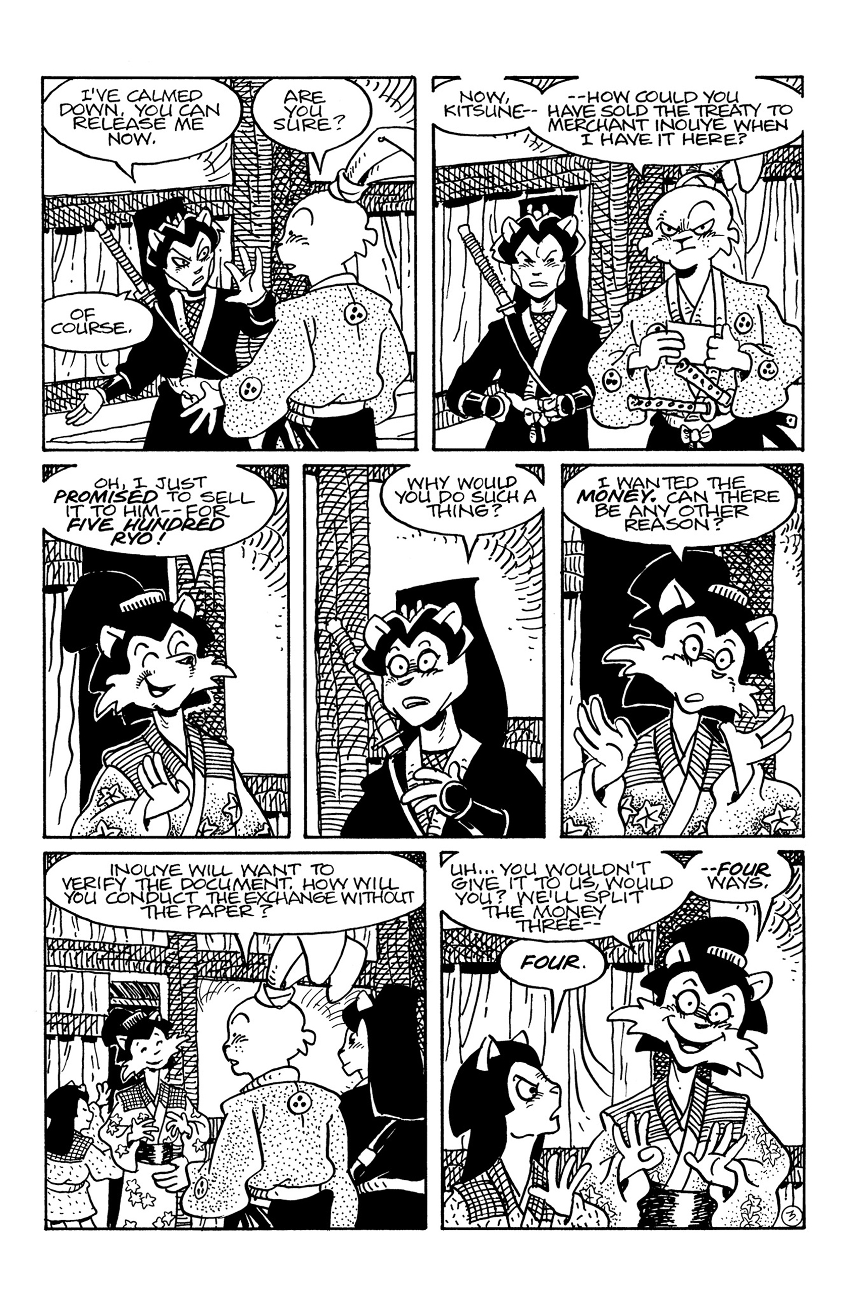 Read online Usagi Yojimbo (1996) comic -  Issue #147 - 4