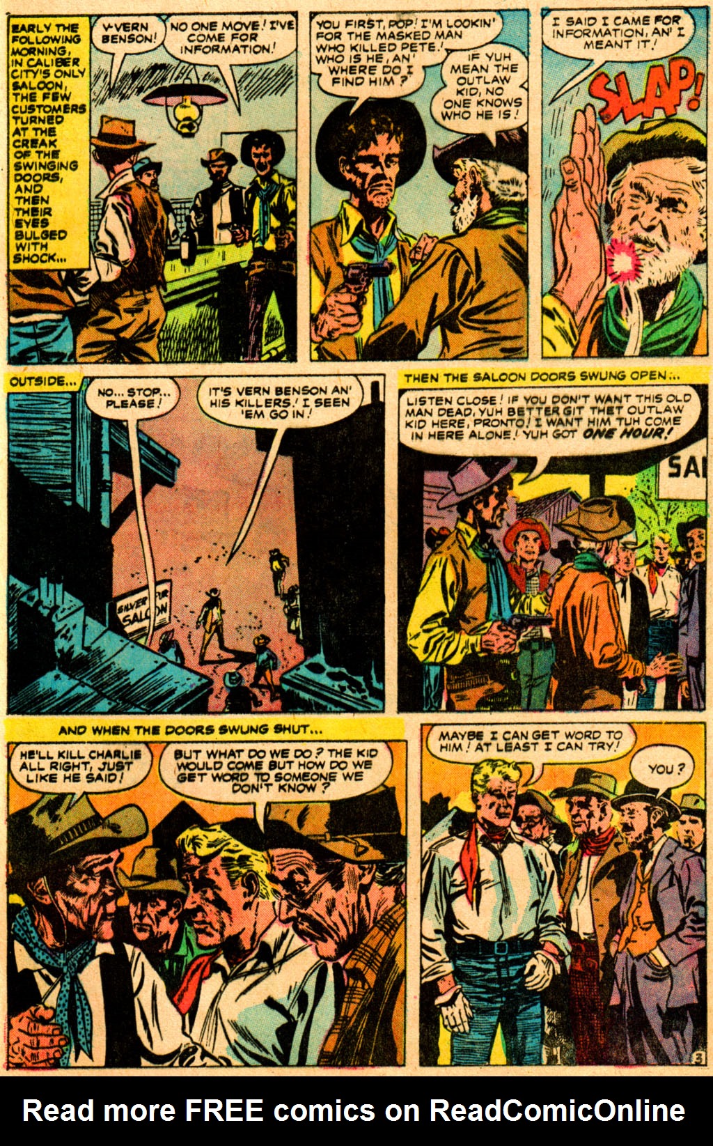 Read online The Outlaw Kid (1970) comic -  Issue #17 - 20