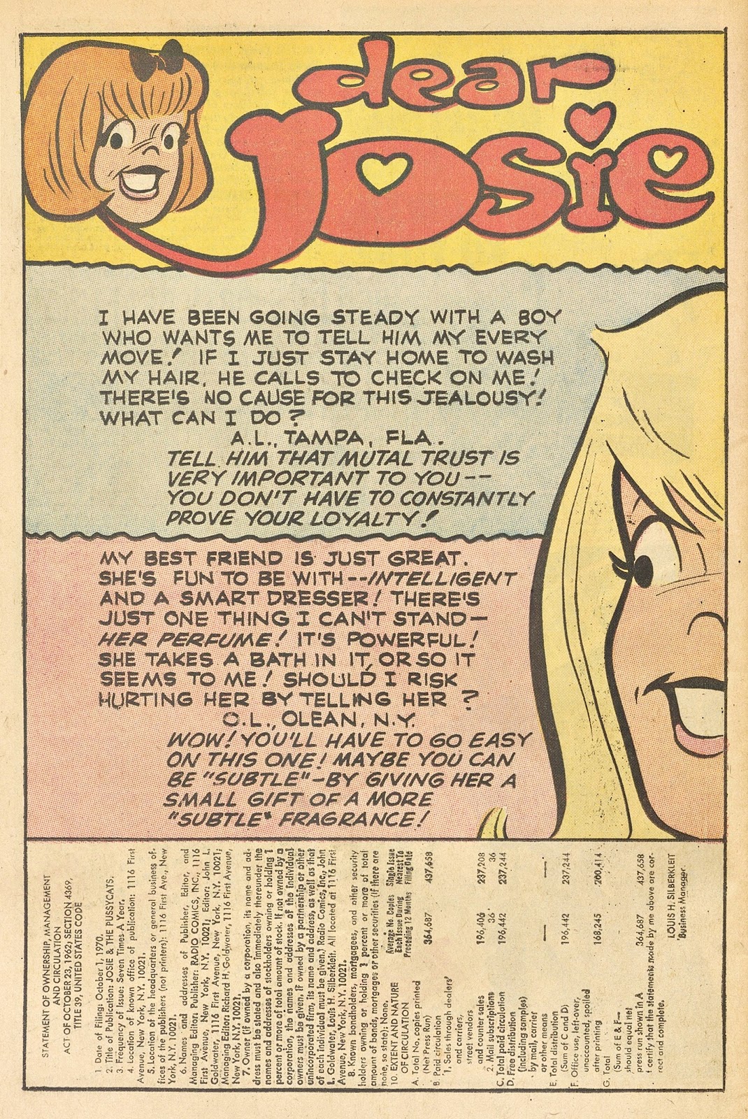 Josie and the Pussycats (1969) issue 55 - Page 42