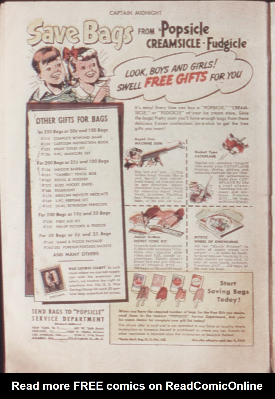 Read online Captain Midnight (1942) comic -  Issue #21 - 34