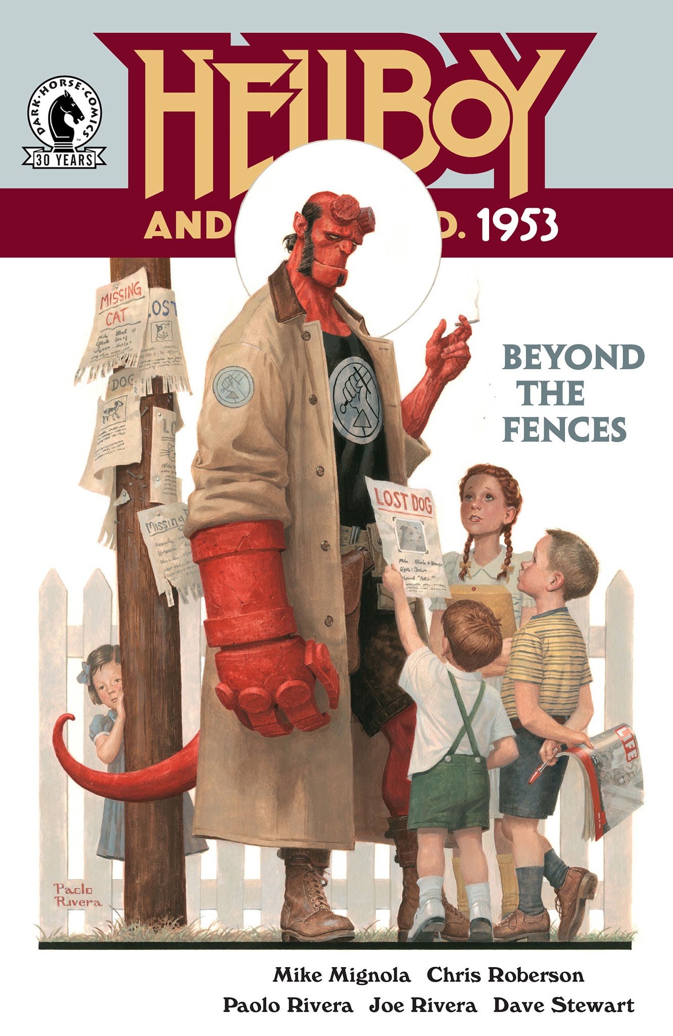 Read online Hellboy and the B.P.R.D.: 1953 - Beyond the Fences comic -  Issue #1 - 1