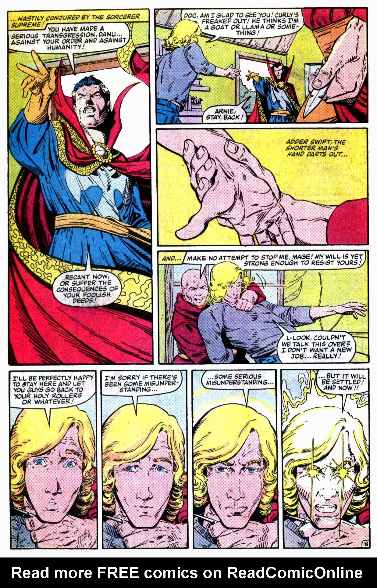 Read online Doctor Strange (1974) comic -  Issue #66 - 19