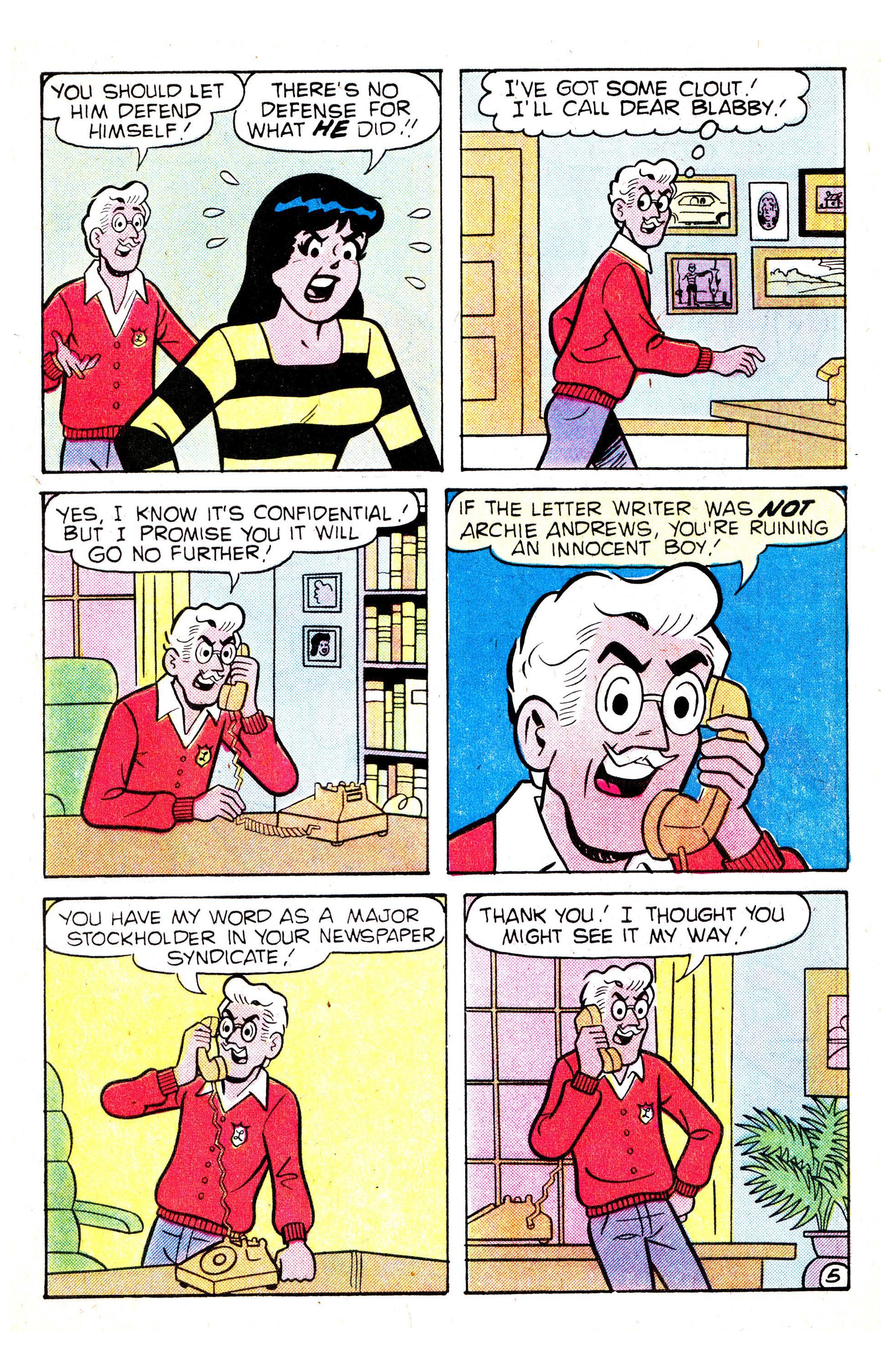 Read online Archie (1960) comic -  Issue #295 - 6