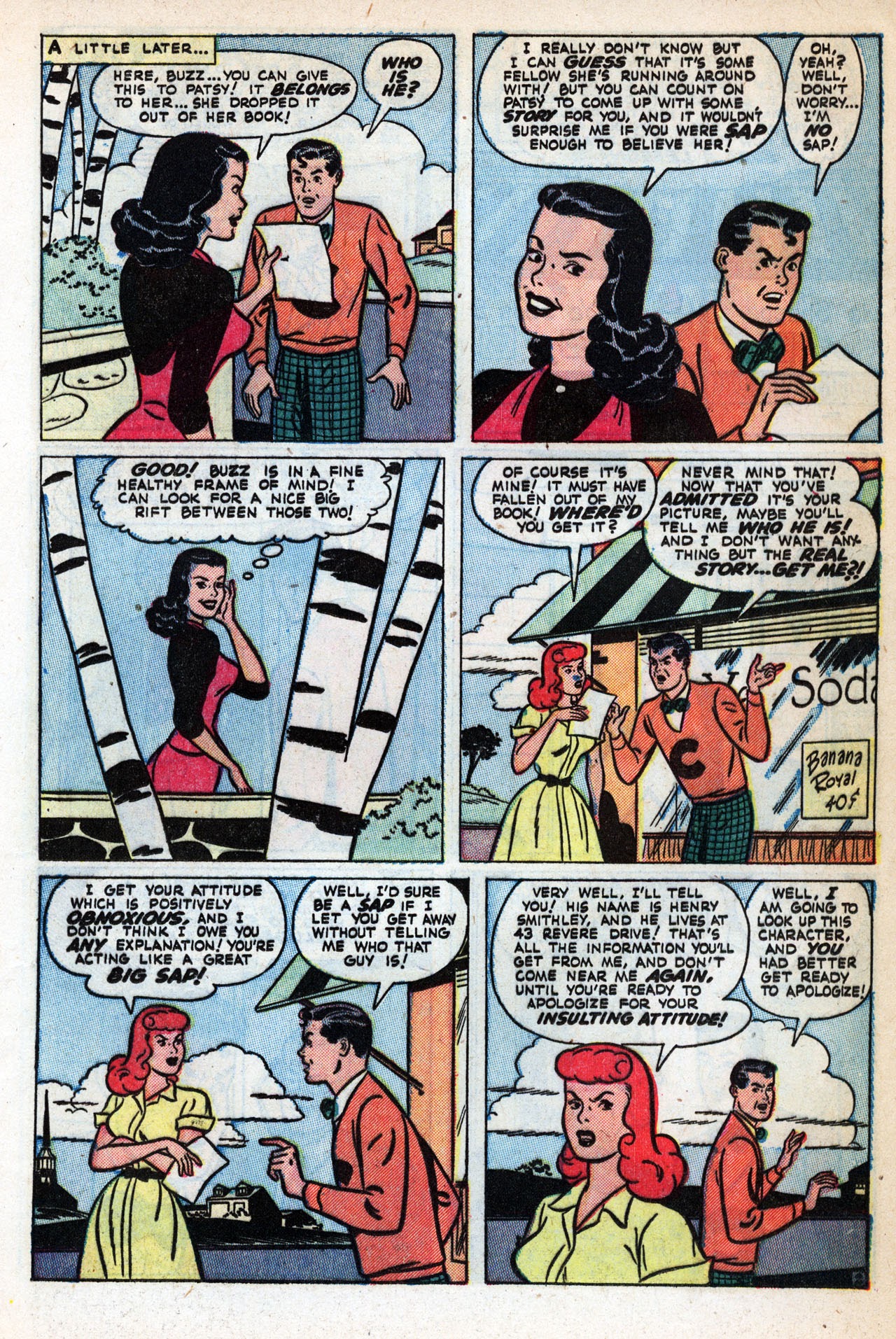 Read online Patsy and her Pals comic -  Issue #8 - 13