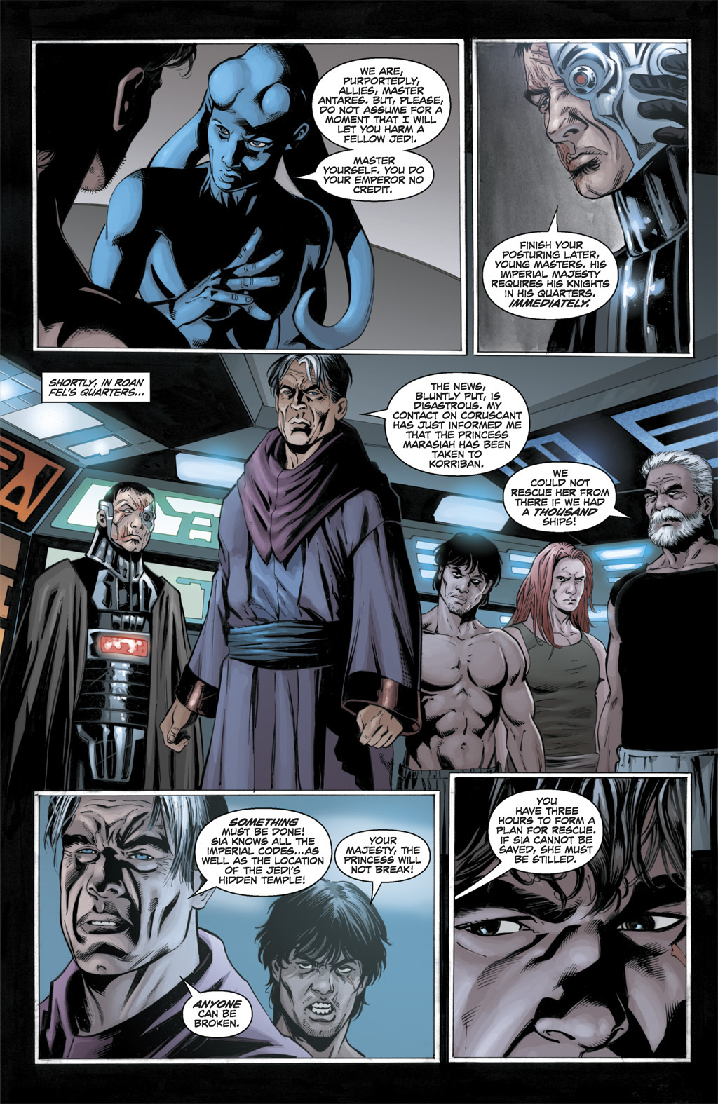 Read online Star Wars: Legacy (2006) comic -  Issue #49 - 7