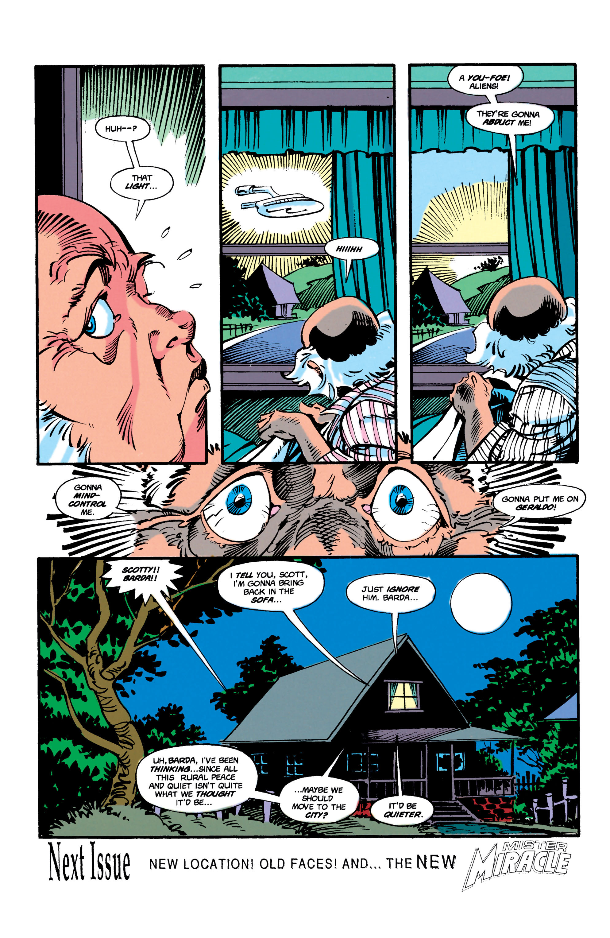 Read online Mister Miracle (1989) comic -  Issue #20 - 23