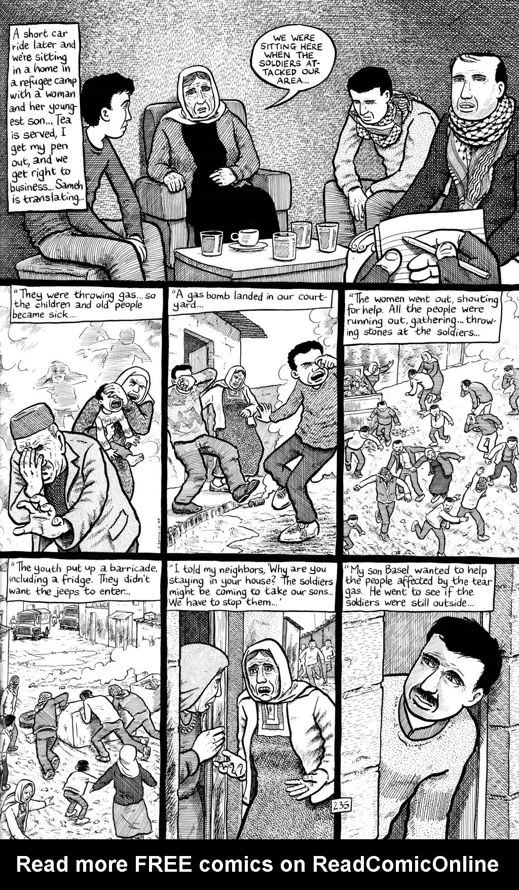 Read online Palestine comic -  Issue #8 - 19
