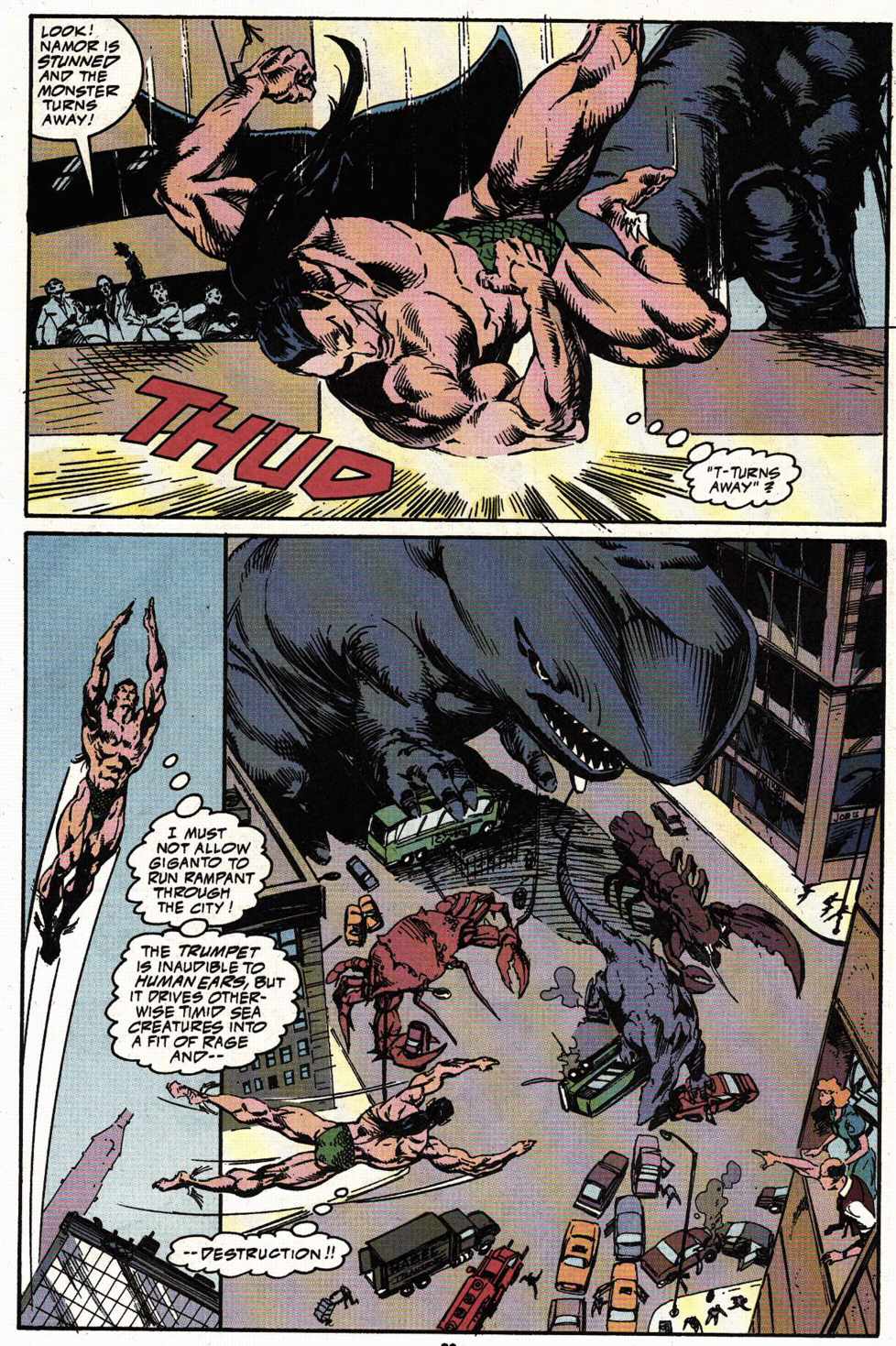 Read online Namor, The Sub-Mariner comic -  Issue #56 - 15
