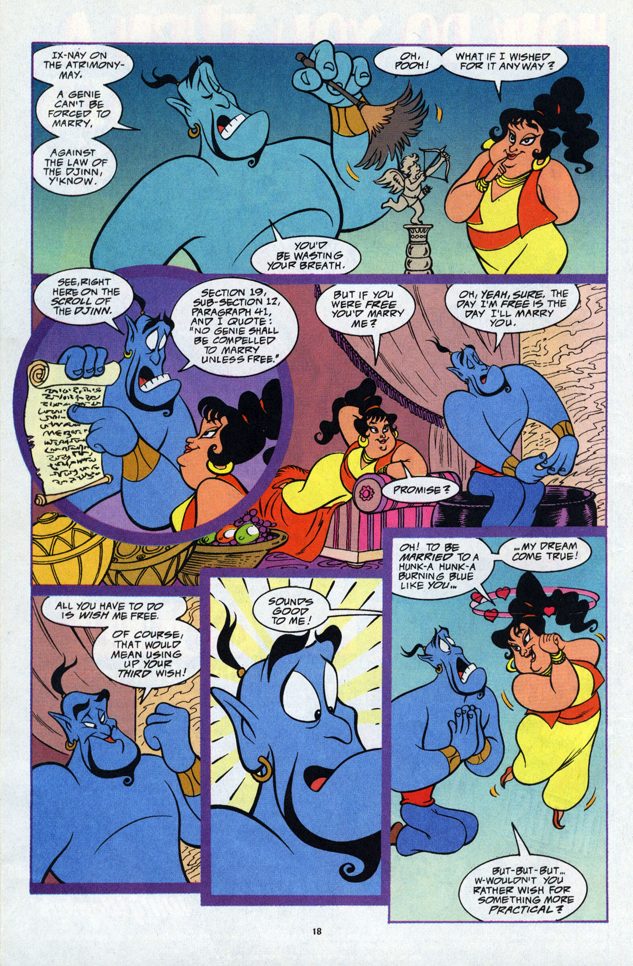 Read online Disney's Aladdin comic -  Issue #8 - 20
